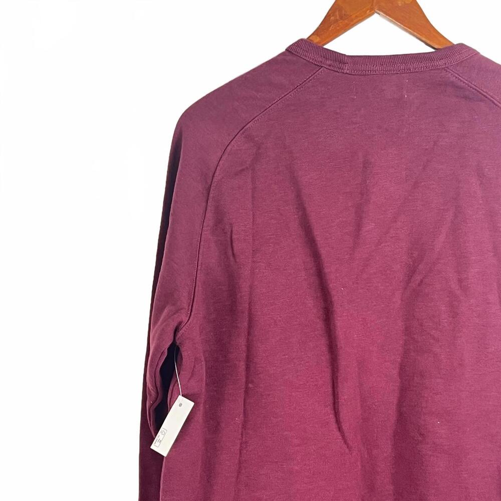 Goodthreads Men's Burgundy Sweatshirt‎ - Comfortable and Stylish - Picture 6 of 7